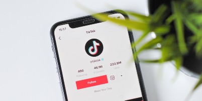 TikTok Shop on phone