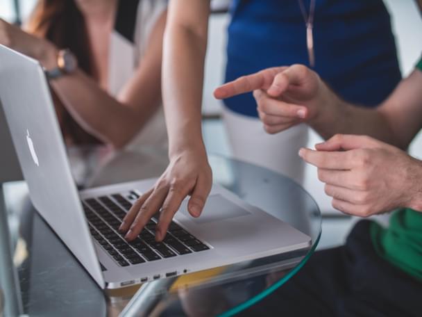 people using computer 