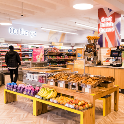 sainsbury's city store interior 