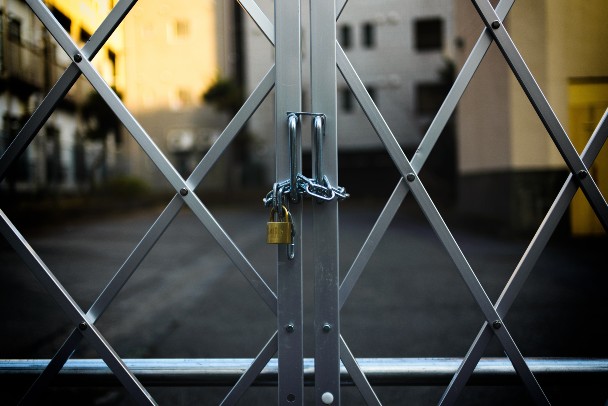 locked gate