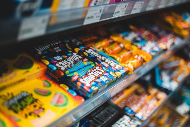 HFSS products on shelf