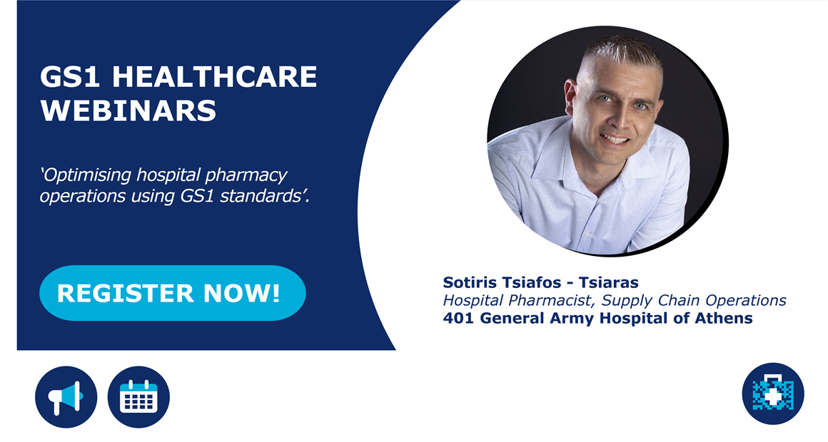 GS1 Healthcare webinar social card