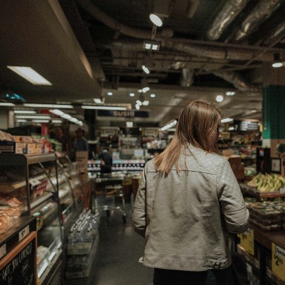 woman shopping