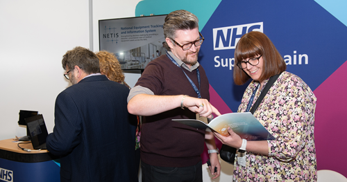 NHS Supply Chain stand