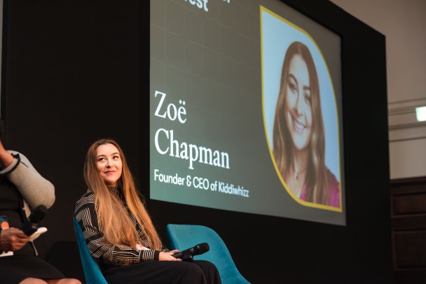 Zoe at event
