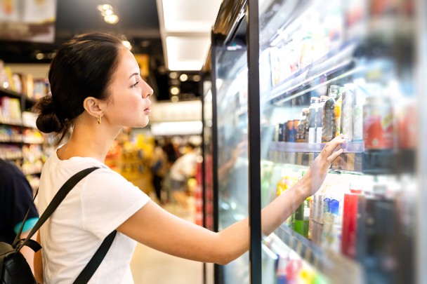 woman shopping
