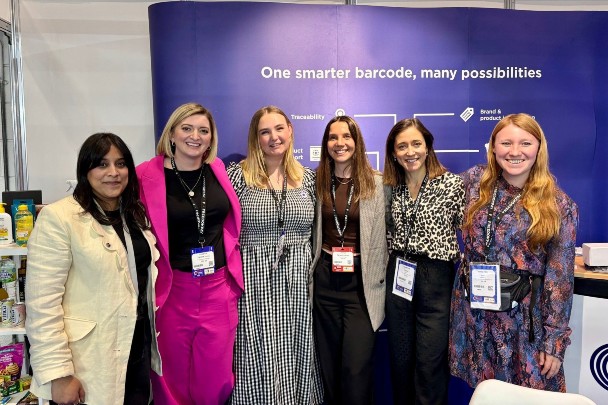 GS1 Uk team at retial tech show