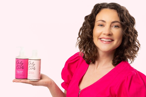 Lizzie Carter, founder of OnlyCurls