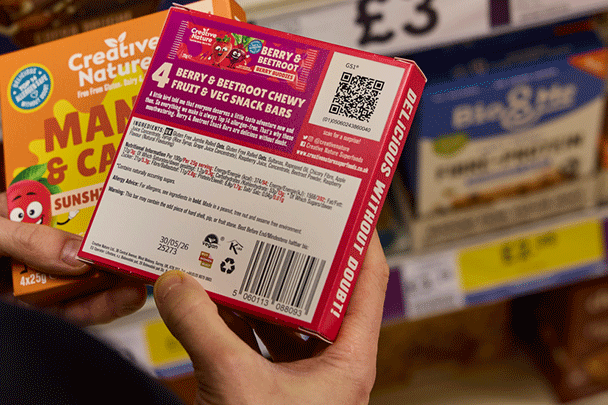 Showcasing QR codes powered by GS1