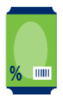 image of can with barcode