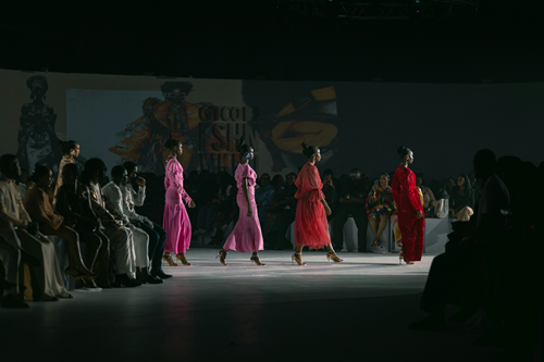 Fashion show runway