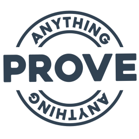 Prove Anything logo