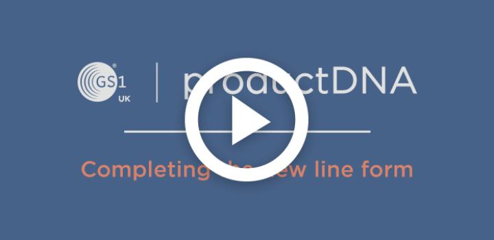 Completing the new line form